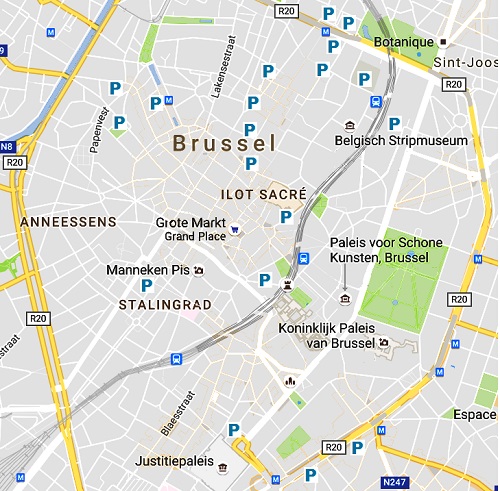 hotel brussel centrum met parkeren