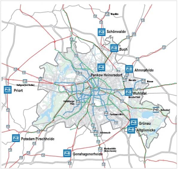 P+R Berlijn - Gratis Parkeren?