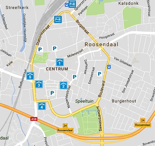 parkeergarages Roosendaal